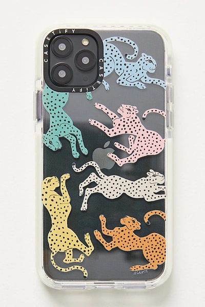 Casetify Rainbow Leopard Iphone Case By  In Assorted Size Xs