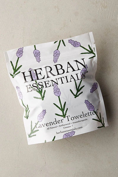 Herban Essentials Towelettes In Purple