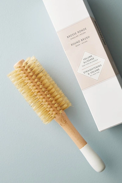 Bachca Paris Straightening & Volume Hair Brush In White