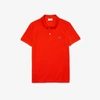 Lacoste Red Classic Polo In Red
