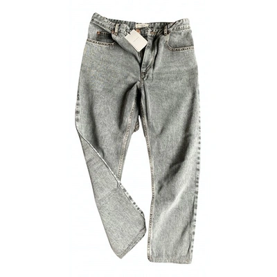 Pre-owned Isabel Marant Étoile Grey Cotton Jeans