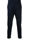 LOW BRAND SLIM-FIT TROUSERS