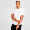 Fred Perry Pique T-shirt With Pocket Detail In White