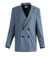NATASHA ZINKO Grey Wool Double Breasted Jacket