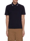 EQUIL TIPPING COLLAR COTTON POLO SHIRT