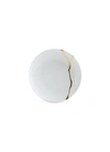 Bernardaud X Sarkis Kintsugi Porcelain Coupe Bread And Butter Plate In White/gold