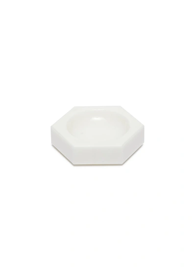 Lorenzo Villoresi Carrara Statuary Marble Soap Dish