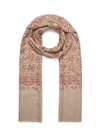 AKEE INTERNATIONAL FLORAL EMBROIDERED PASHMINA SCARF