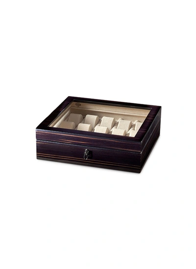 Agresti Ebony Wood Watch Box