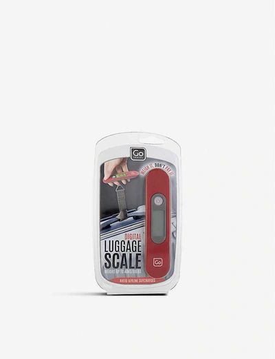 Go Travel Digital Luggage Scales In Red