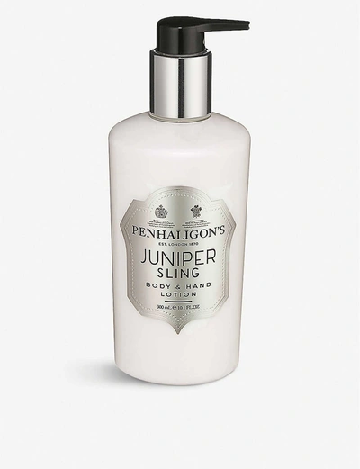 Penhaligon's Juniper Sling Body And Hand Lotion 300ml In White