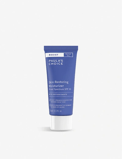 PAULA'S CHOICE S CHOICE RESIST SKIN RESTORING MOISTURISER SPF 50 15ML,95294957