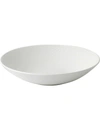 Wedgwood White Gio Fine Bone China Pasta Bowl 23cm In White