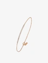 MESSIKA MESSIKA WOMEN'S PINK GOLD GATSBY 18CT ROSE-GOLD AND DIAMOND BRACELET,41850888