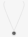 MESSIKA MESSIKA WOMEN'S WHITE GOLD LUCKY MOVE 18CT WHITE-GOLD, DIAMOND AND ONYX NECKLACE,41851223
