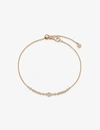 Astley Clarke Mini Icon Nova Yellow-gold And Diamond Bracelet