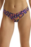 Commando Women's Flame Leopard Thong