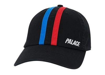 Pre-owned Palace  Top Line 6-panel Black