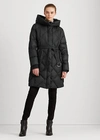 Ralph Lauren Diamond Quilted Down Puffer Coat In Taupe