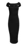 BALMAIN CUTOUT KNIT DRESS