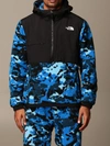 THE NORTH FACE SWEATSHIRT IN CAMOUFLAGE AND NYLON FLEECE,11567858