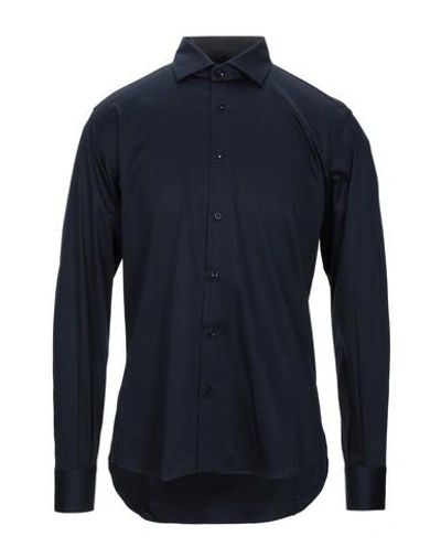 Alessandro Dell'acqua Shirts In Dark Blue