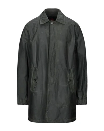 Baracuta Overcoats In Dark Green