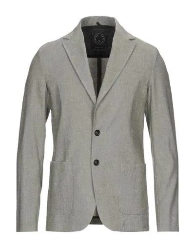 T-jacket By Tonello Suit Jackets In Green