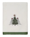 Avanti Trees Hand Towel Bedding In White