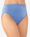 Vanity Fair Illumination Hi-cut Brief Underwear 13108, Also Available In Extended Sizes In Mockingbird
