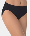 Vanity Fair Illumination Hi-cut Brief Underwear 13108, Also Available In Extended Sizes In Black