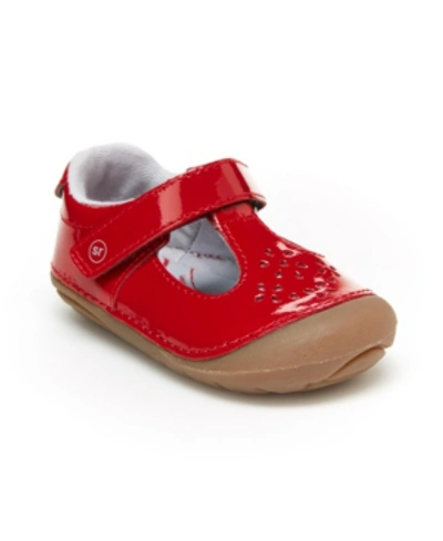 Stride Rite Kids' Toddler Girls Sm Amalie Mary Jane Shoes In Red