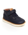Stride Rite Toddler Boys Srt Suede Detail Quinn Casual Shoe In Navy