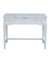International Concepts Vanity Table In White