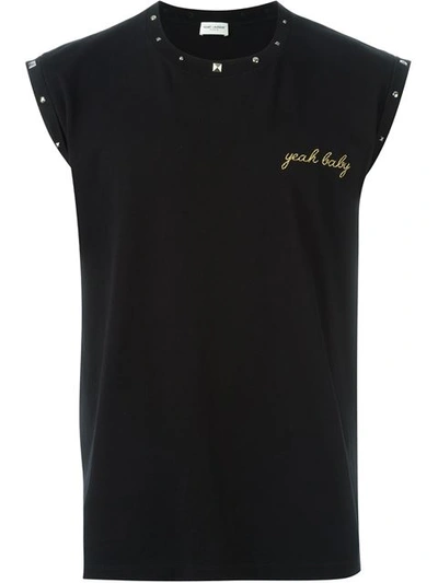 Saint laurent yeah top baby t shirt