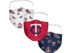 Fanatics Minnesota Twins 3-pk. Face Mask In Assorted