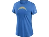 NIKE WOMEN'S LOS ANGELES CHARGERS LOGO COTTON T-SHIRT
