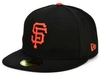 New Era San Francisco Giants Game Authentic Collection On-field 59fifty Fitted Cap In Black