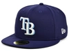 New Era Tampa Bay Rays Authentic Collection On-field Low Profile 59fifty Fitted Cap In Lightnavy