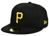 New Era Men's Pittsburgh Pirates Game Authentic Collection On-field 59fifty Fitted Cap In Black
