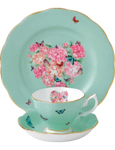 ROYAL ALBERT MIRANDA KERR BLESSINGS 3-PIECE TEA SET,41049181