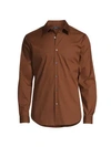 THEORY SYLVAIN WEALTH BUTTON-DOWN SHIRT,0400010302518