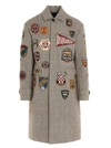 DSQUARED2 DSQUARED2 FOOTBALL PATCHES COAT