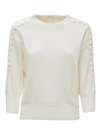 SEE BY CHLOÉ SEE BY CHLOÉ CROCHET TRIM SWEATER