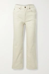 APIECE APART HIGHWAY 1 HIGH-RISE STRAIGHT-LEG JEANS