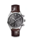 TAG HEUER MEN'S CARRERA ELEGANCE 42MM STAINLESS STEEL & ALLIGATOR STRAP AUTOMATIC CHRONOGRAPH WATCH,400013147082
