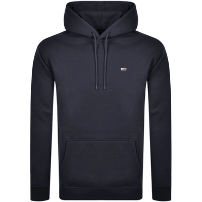 Tommy Jeans Cotton Hoodie In Navy