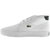 LACOSTE LACOSTE GRIPSHOT CHUKKA TRAINERS WHITE