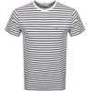 LES DEUX LES DEUX SAILOR STRIPE T SHIRT WHITE