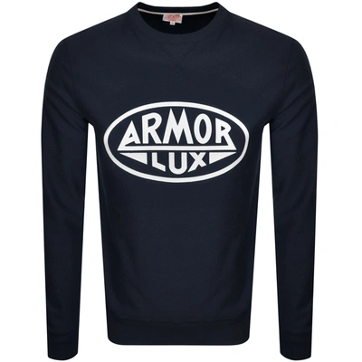 Armor-lux Armor Lux Heritage Paris Sweatshirt Navy In Blue